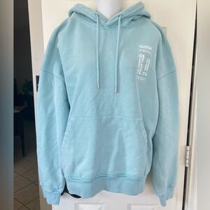NWT The Kooples Sky Blue Hoodie